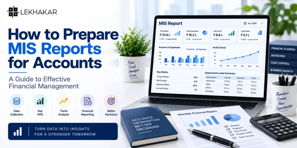 How to prepare MIS reports for accounts