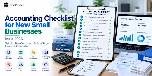 Accounting checklist for new small businesses in India