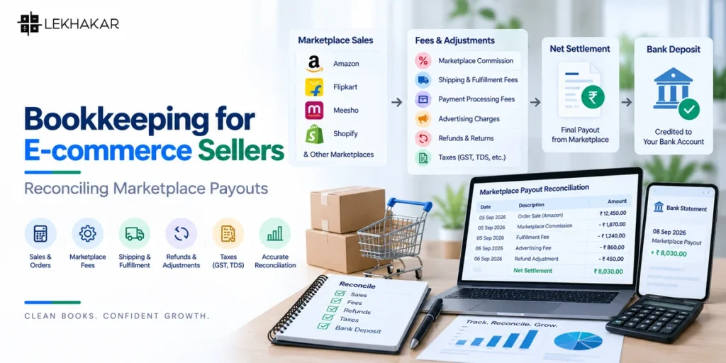 Bookkeeping for E-commerce Sellers: Reconciling Marketplace Payouts