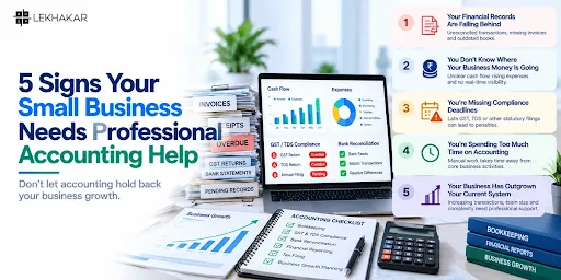 5 signs your small business needs professional accounting help