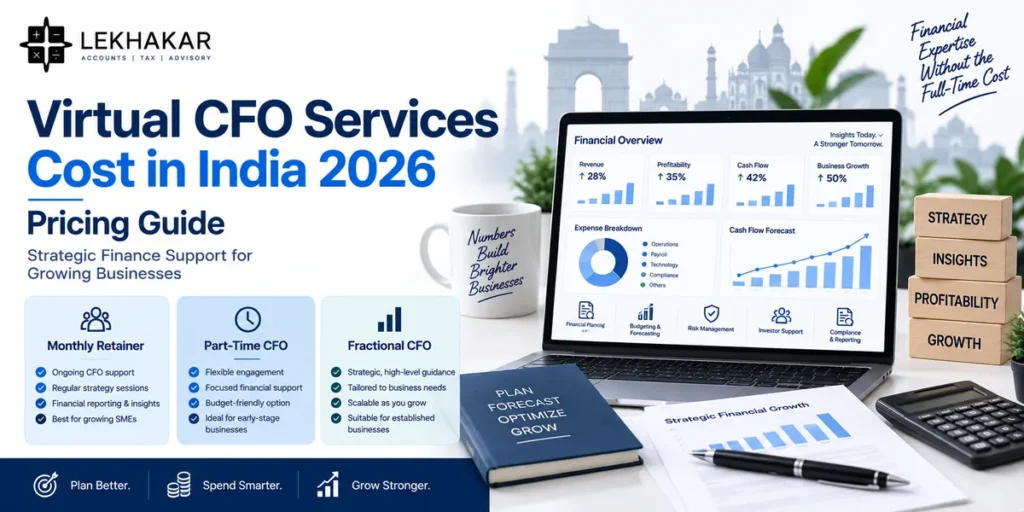 Virtual CFO services cost in India 2026