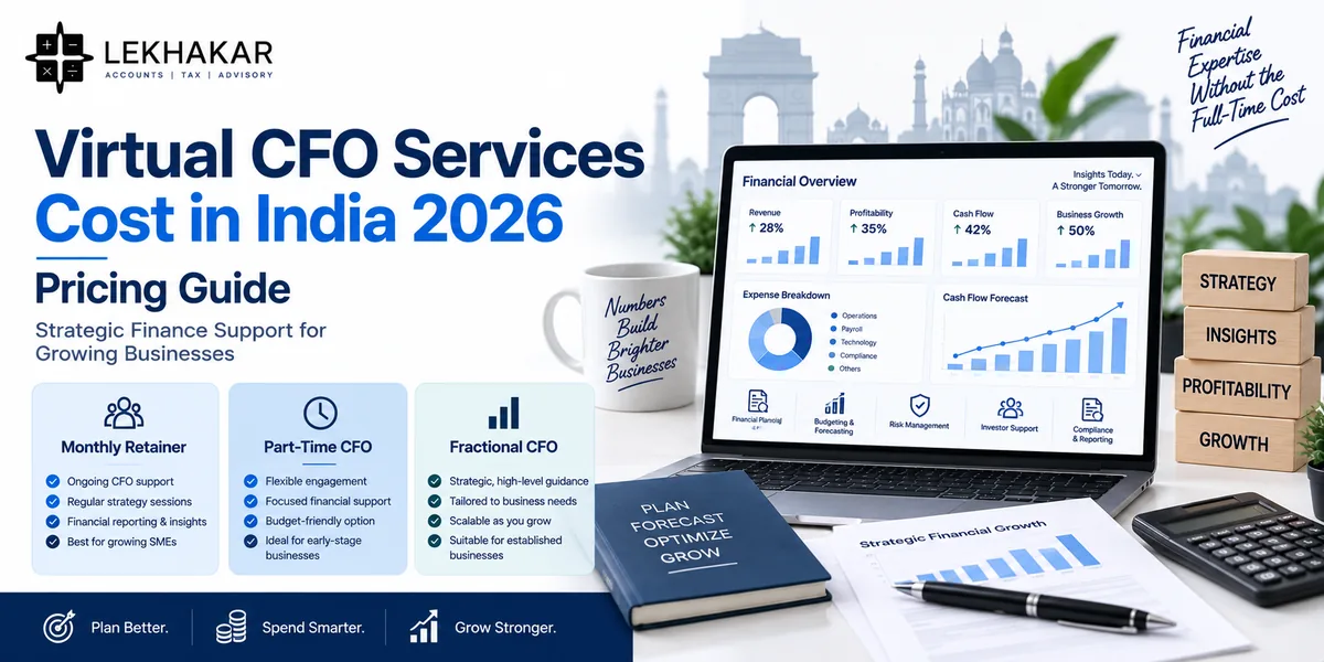 Virtual CFO services cost in India 2026